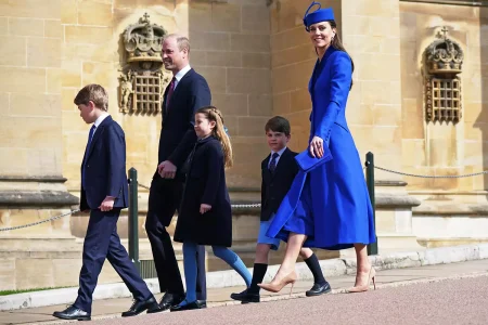 Kate, William & kids skip Easter with royals again, choosing quiet family time at home after tough year.