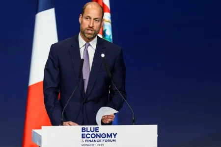 Prince-William-Monaco-Britain-Environment